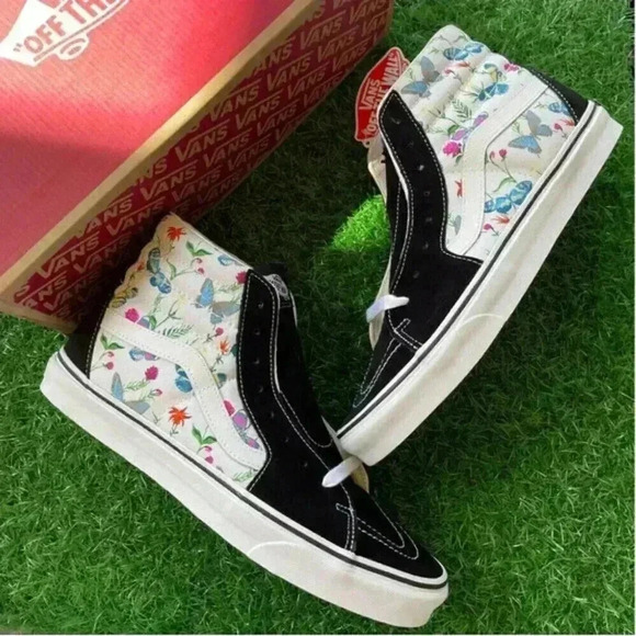 Vans Sk8 Hi Butterfly Floral - Picture 3 of 5